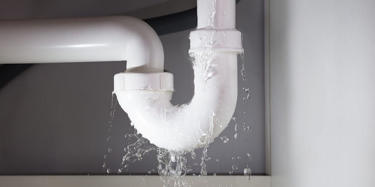 Leaking pipe representing a commercial plumbing system that needs to be fixed in Plymouth, MA