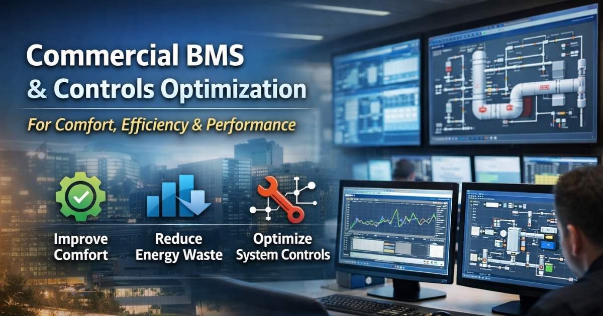 Bms Client Commercial BMS & Controls Optimization to Improve HVAC Performance