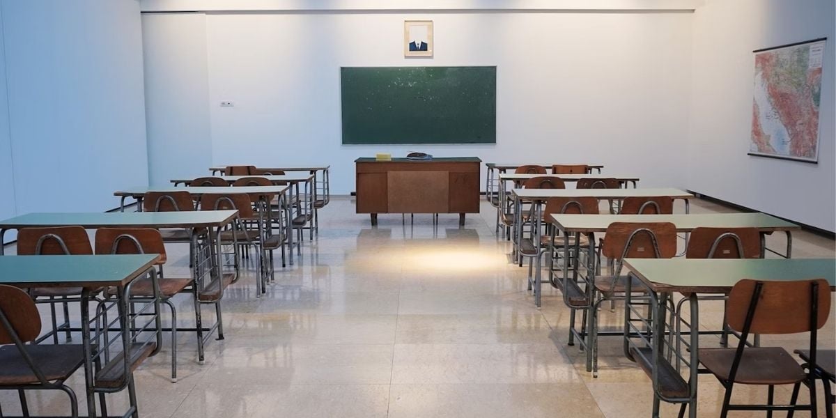 An Empty Classroom waiting for students