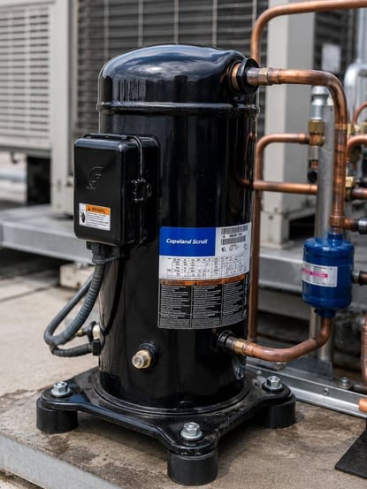 Commercial HVAC compressor 