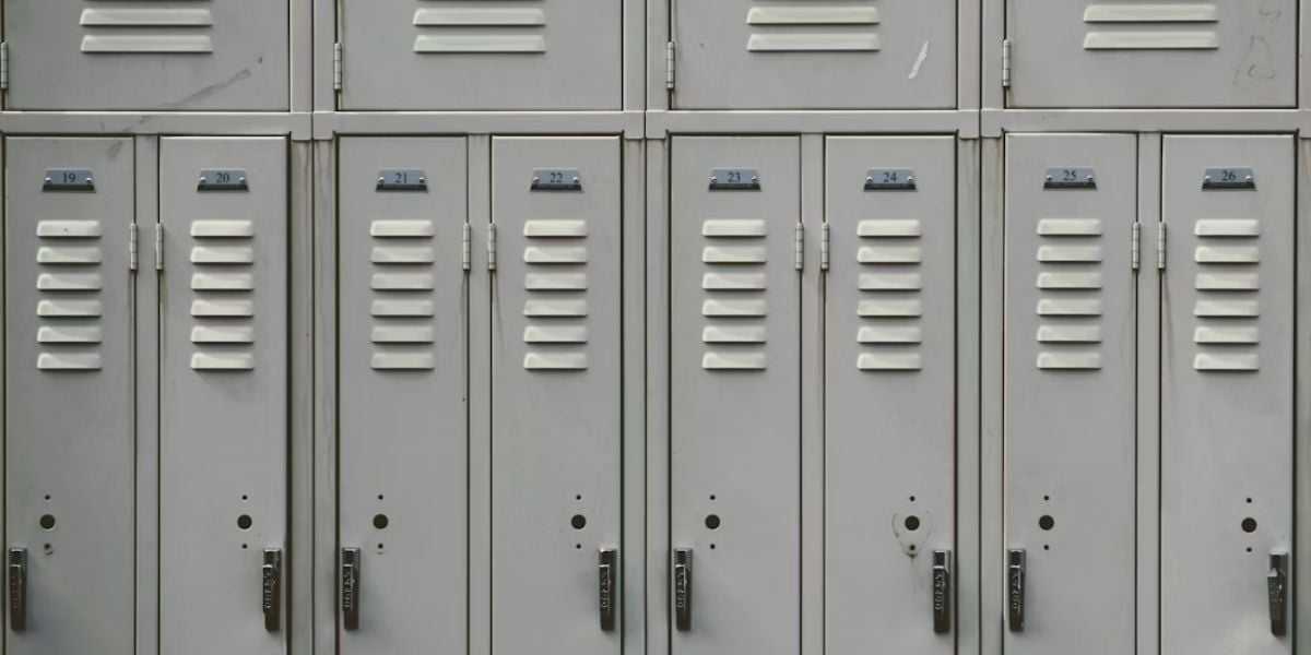 Lockers in a School