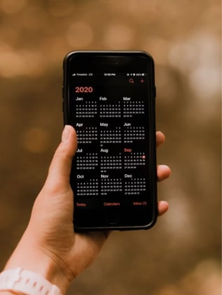 Phone calender