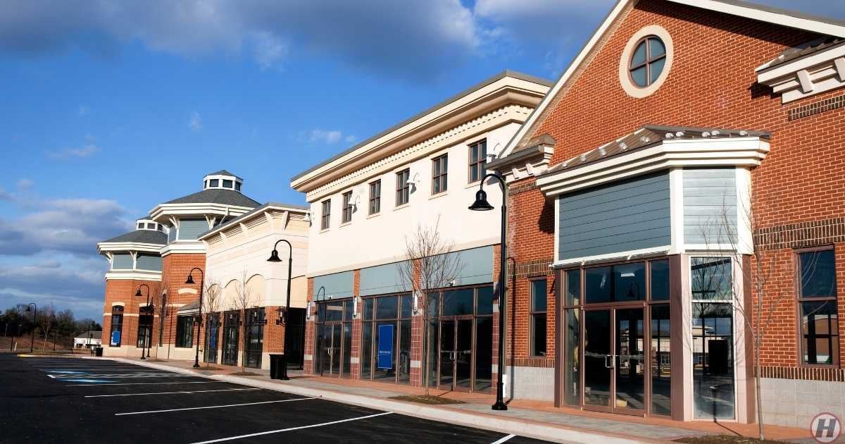 Plaza that has a run down HVAC and needs preventative maintenance