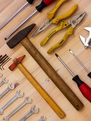 Tools representing improving maintenance routines 