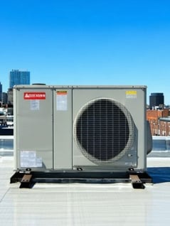 Commercial HVAC Rooftop Unit that is in great shape thanks to regular preventive maintenance